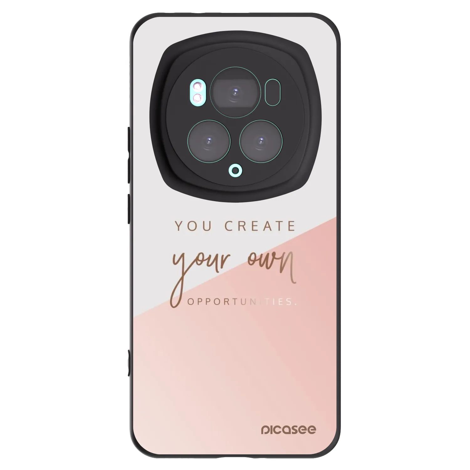 Picasee Μαύρη θήκη σιλικόνης για Honor Magic6 Pro - You create your own opportunities