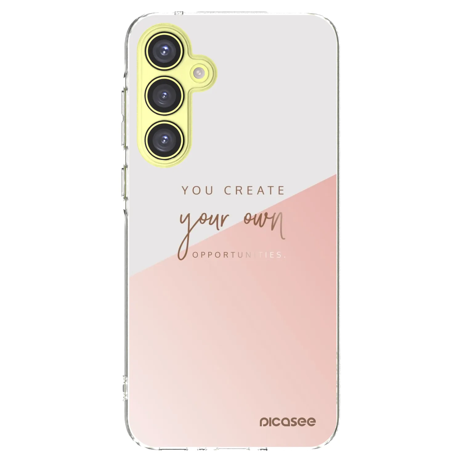 Picasee διαφανής θήκη σιλικόνης Samsung Galaxy A35 5G A356B - You create your own opportunities