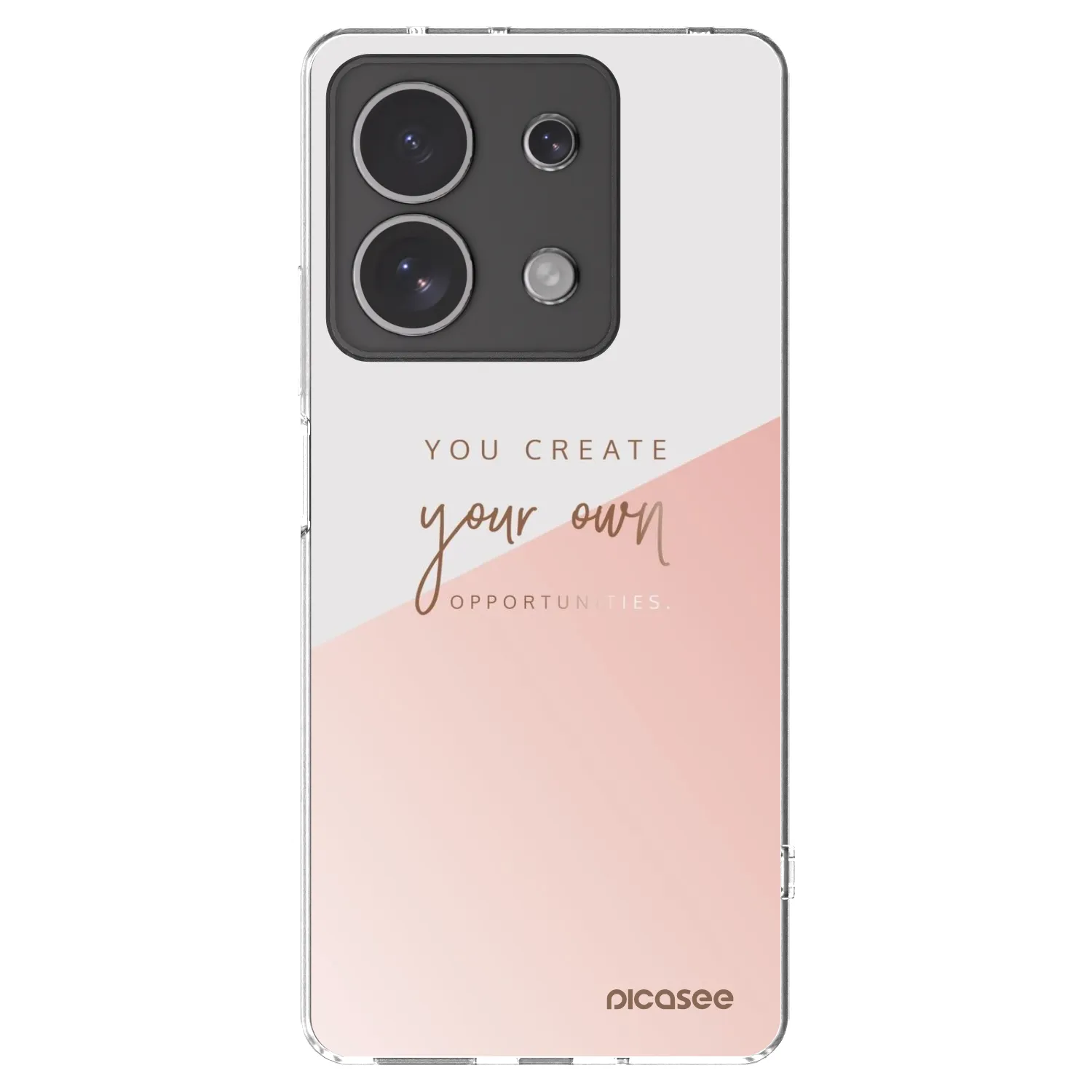 Picasee διαφανής θήκη σιλικόνης Xiaomi Redmi Note 13 4G - You create your own opportunities