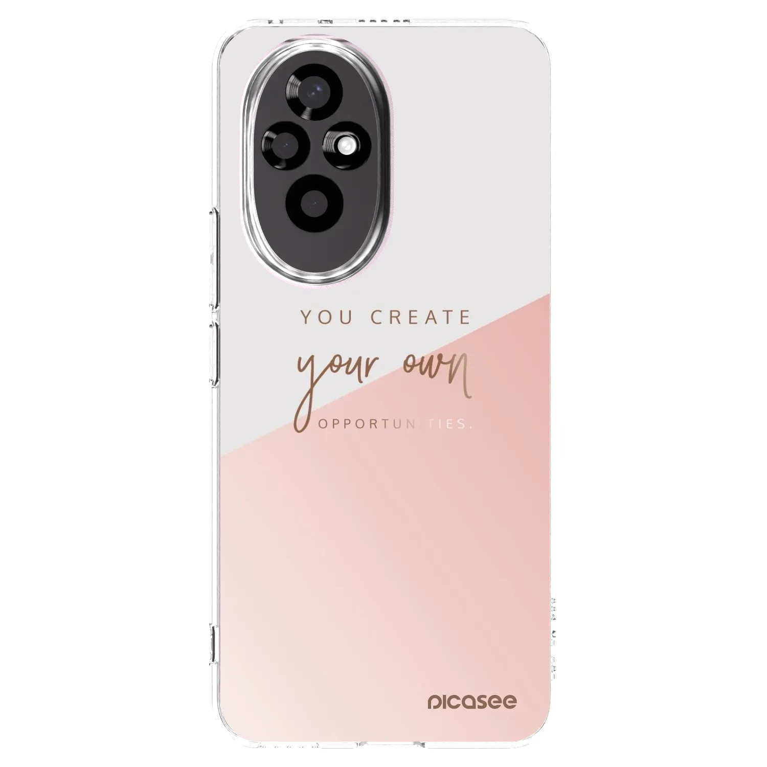 Picasee διαφανής θήκη σιλικόνης Honor 200 5G - You create your own opportunities