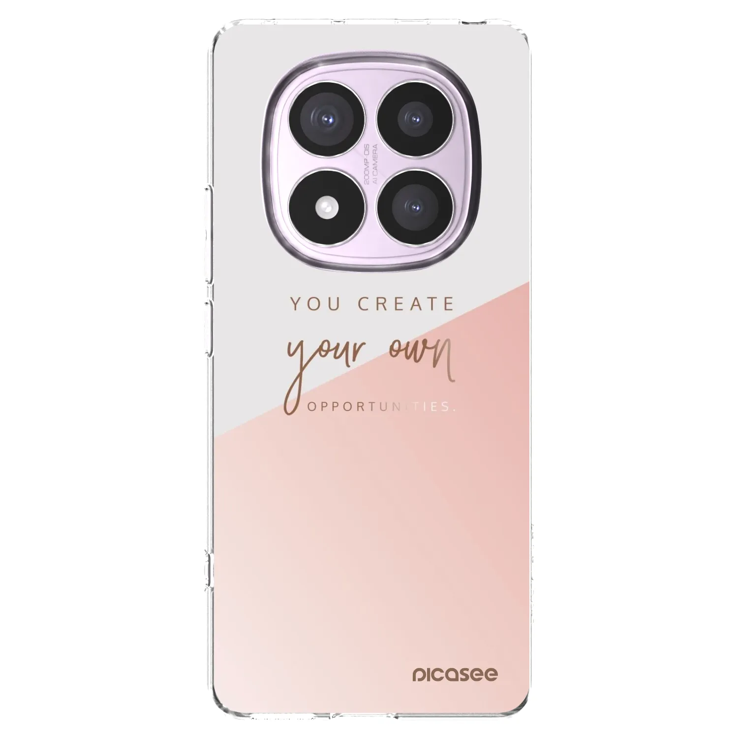 Picasee διαφανής θήκη σιλικόνης Xiaomi Redmi Note 14 Pro 5G - You create your own opportunities