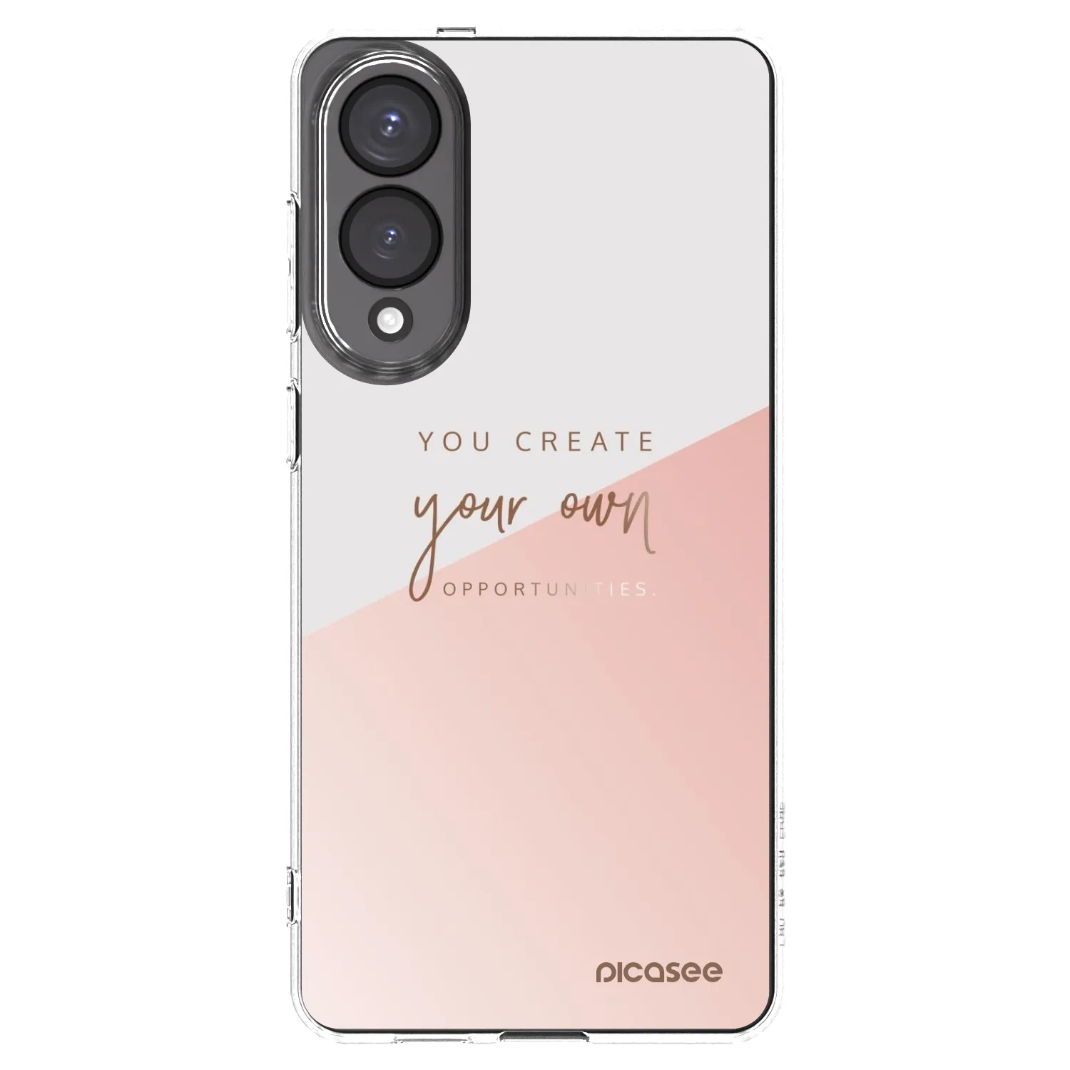 Picasee διαφανής θήκη σιλικόνης Samsung Galaxy S25 Edge 5G - You create your own opportunities