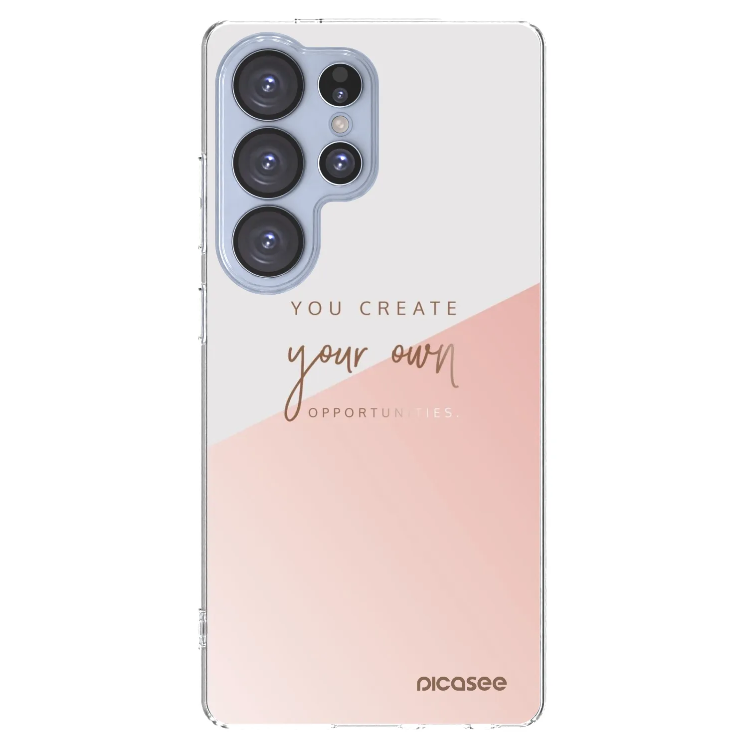 Picasee διαφανής θήκη σιλικόνης Samsung Galaxy S25 Ultra 5G - You create your own opportunities