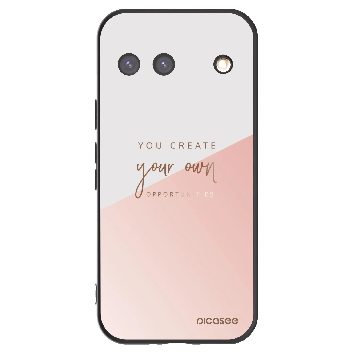 Picasee Μαύρη θήκη σιλικόνης για Google Pixel 9 - You create your own opportunities