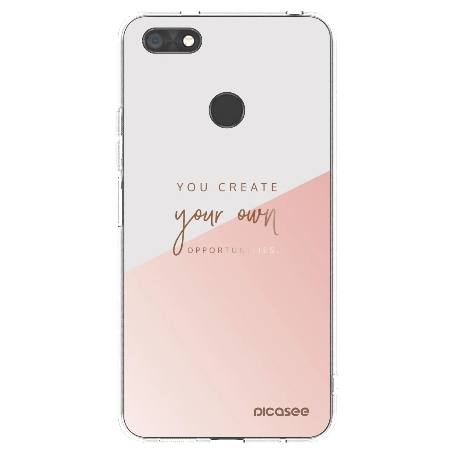 Picasee διαφανής θήκη σιλικόνης Huawei P9 Lite Mini - You create your own opportunities
