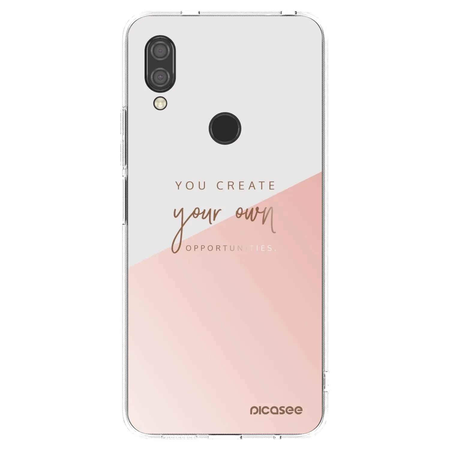 Picasee διαφανής θήκη σιλικόνης Xiaomi Redmi 7 - You create your own opportunities