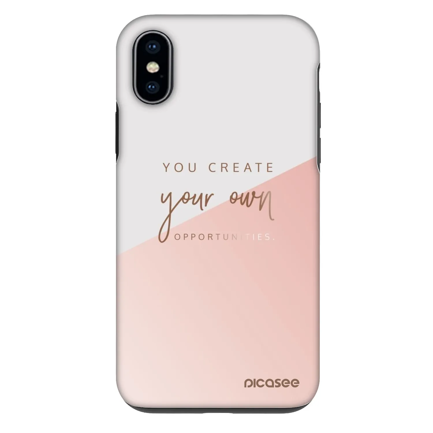 Picasee Fashion Case για Apple iPhone X/XS - You create your own opportunities