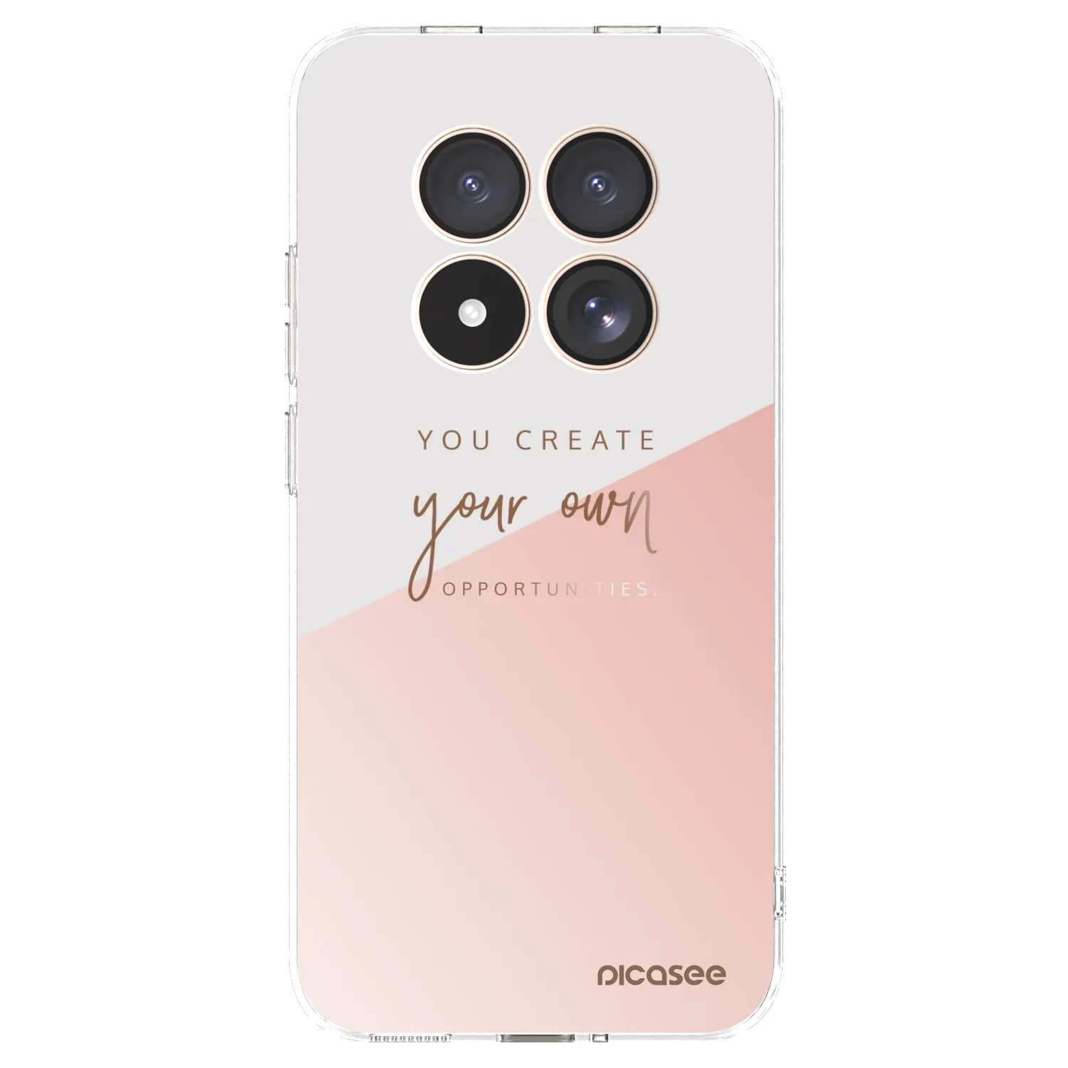 Picasee διαφανής θήκη σιλικόνης Xiaomi Redmi Note 15 Pro 4G - You create your own opportunities