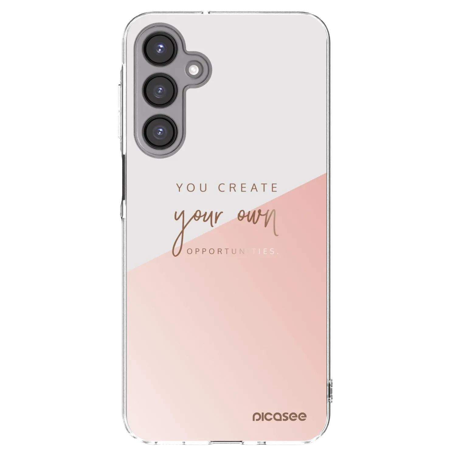 Picasee διαφανής θήκη σιλικόνης Samsung Galaxy A16 4G - You create your own opportunities
