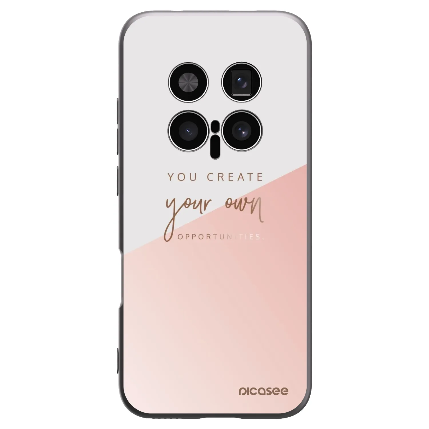 Picasee Μαύρη θήκη σιλικόνης για Honor Magic8 Pro 5G - You create your own opportunities