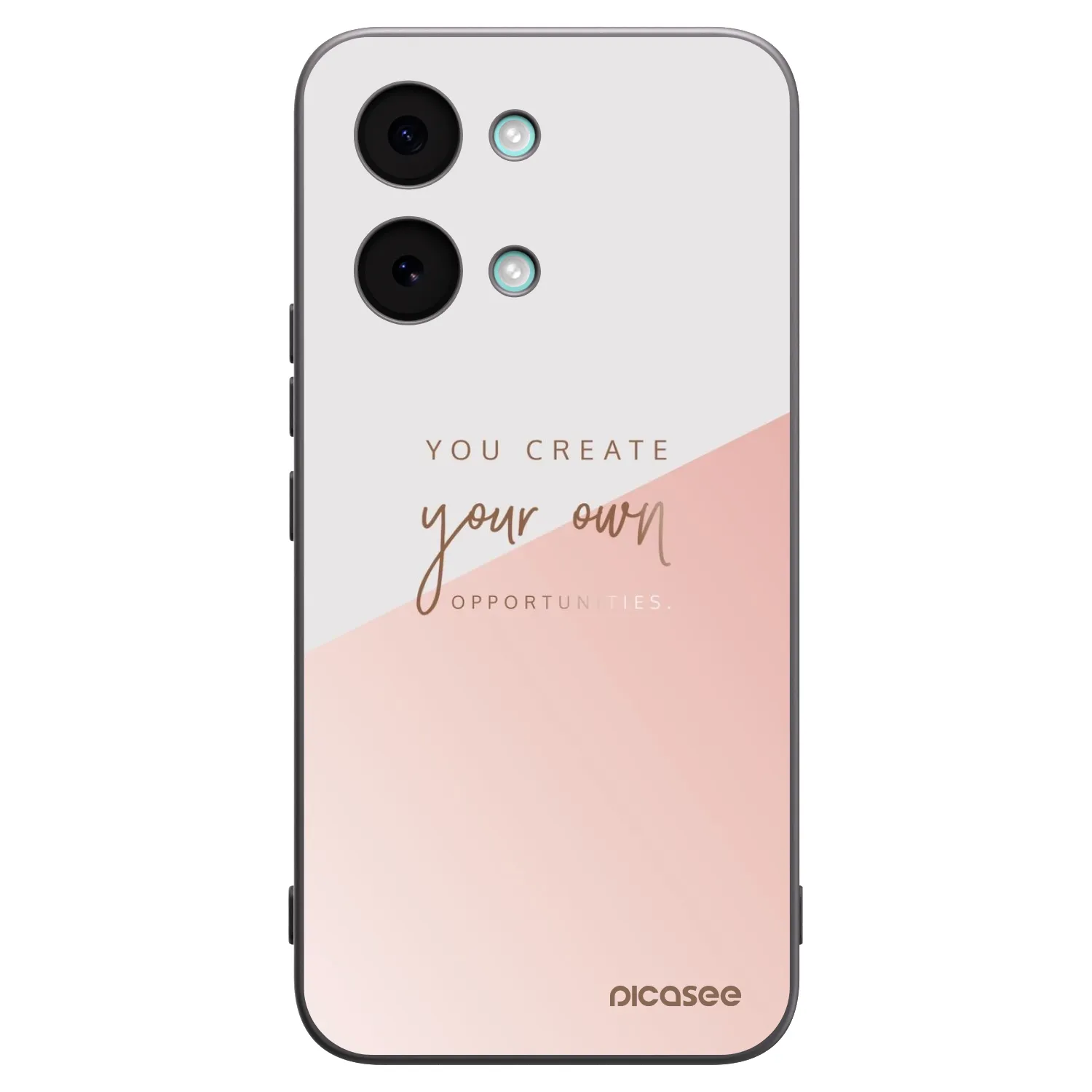 Picasee Μαύρη θήκη σιλικόνης για Xiaomi Poco X8 Pro Max - You create your own opportunities