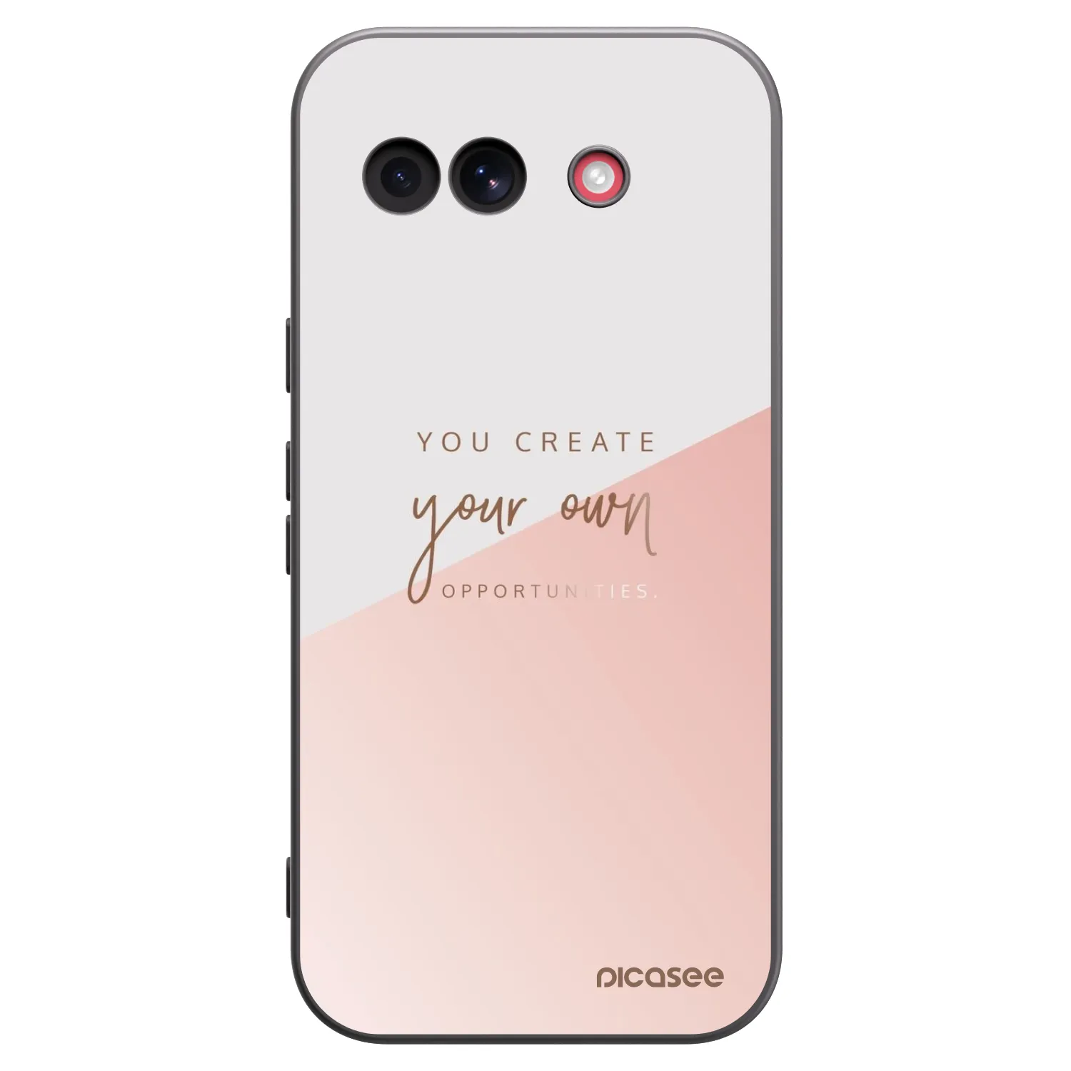 Picasee Μαύρη θήκη σιλικόνης για Google Pixel 10a - You create your own opportunities