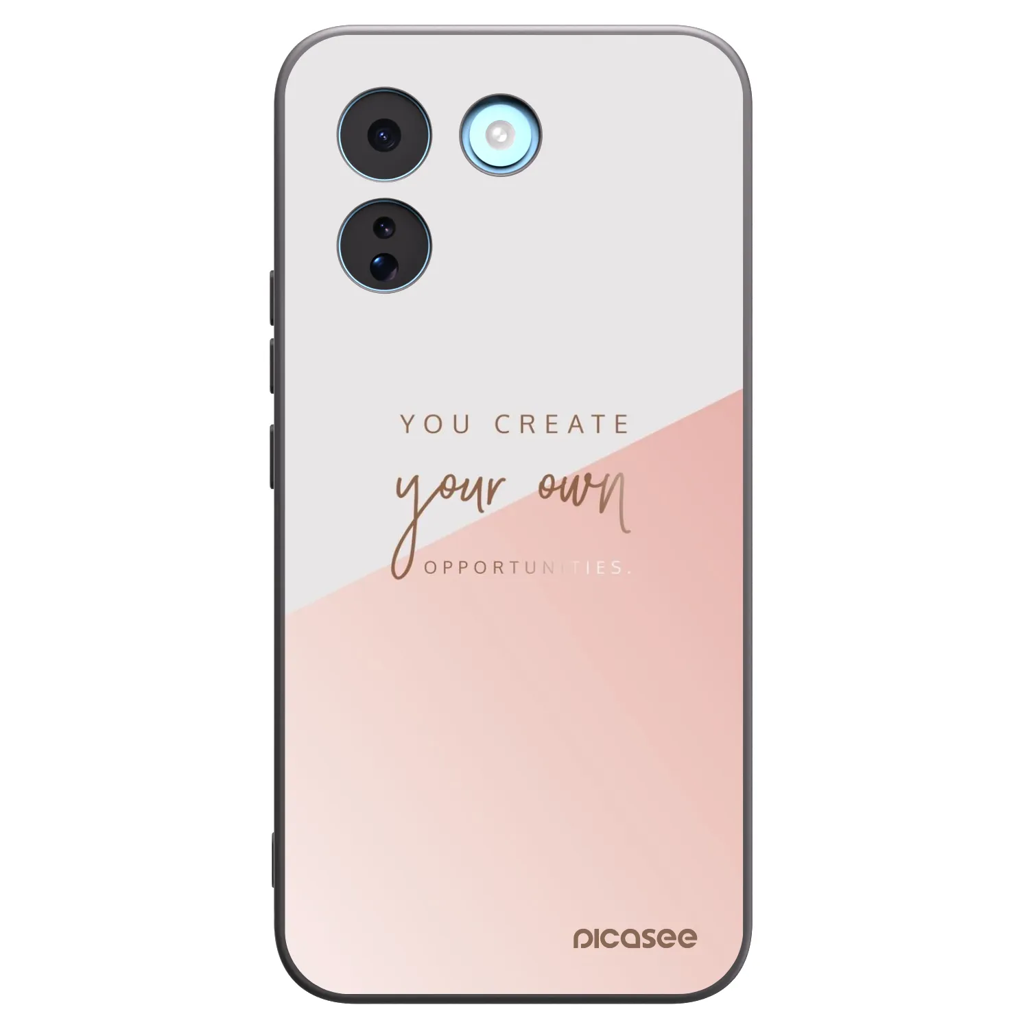 Picasee Μαύρη θήκη σιλικόνης για Xiaomi Redmi Note 17 Pro MAX 5G - You create your own opportunities
