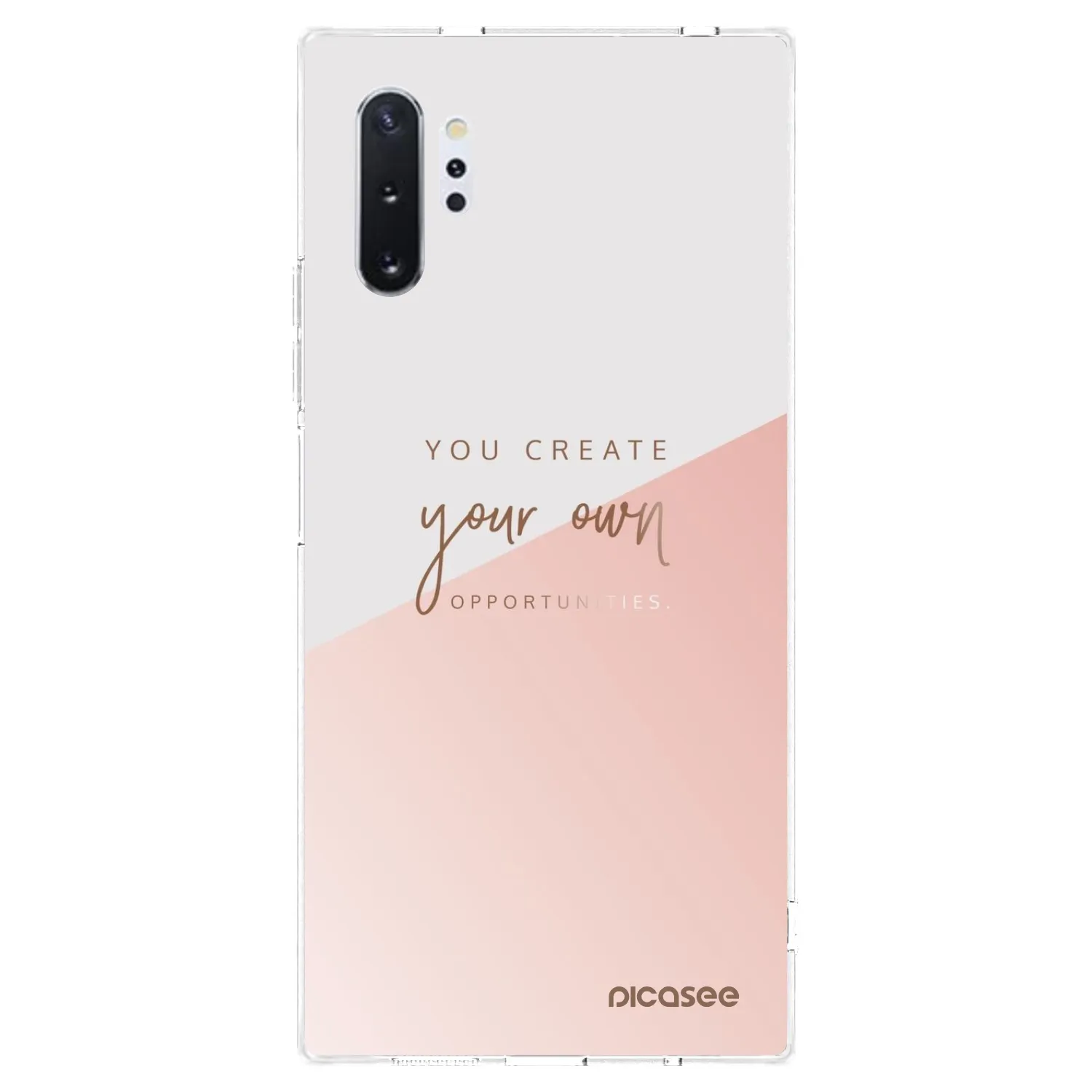 Picasee διαφανής θήκη σιλικόνης Samsung Galaxy Note 10+ N975F - You create your own opportunities