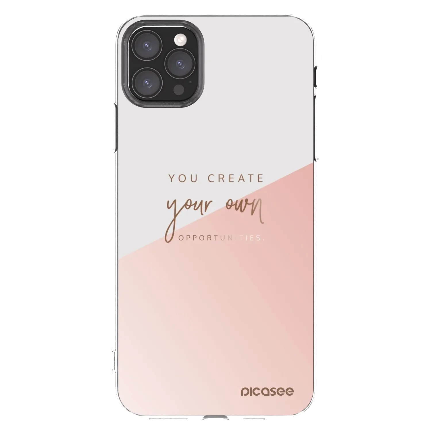 Picasee διαφανής θήκη σιλικόνης Apple iPhone 11 Pro Max - You create your own opportunities