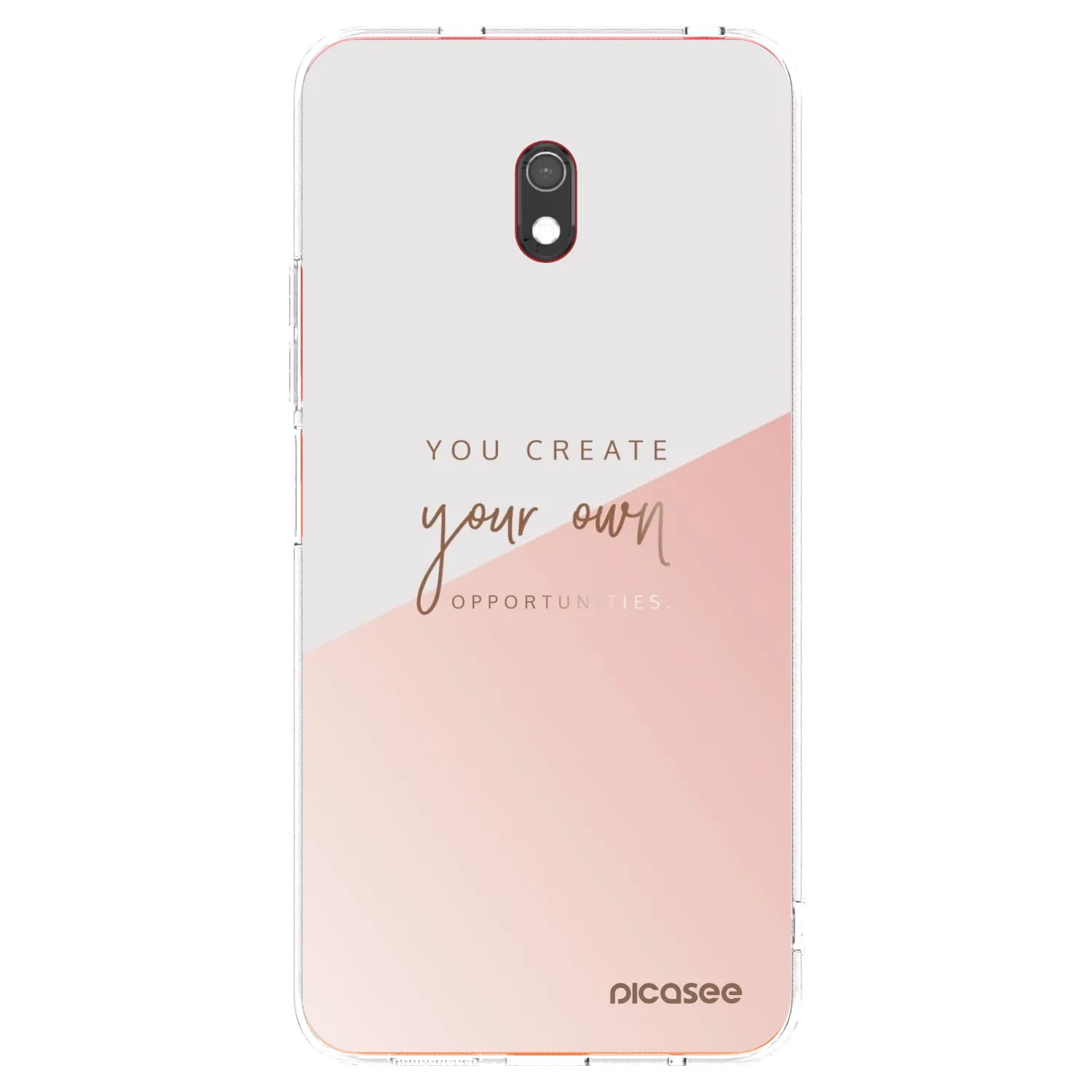 Picasee διαφανής θήκη σιλικόνης Xiaomi Redmi 8A - You create your own opportunities