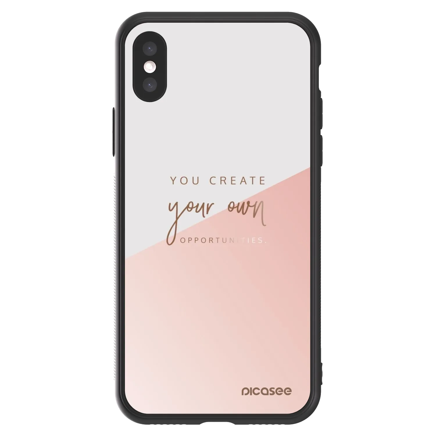 Picasee ULTIMATE CASE για Apple iPhone X/XS - You create your own opportunities