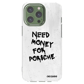 Picasee διαφανής θήκη σιλικόνης Apple iPhone 13 Pro - White Dollar