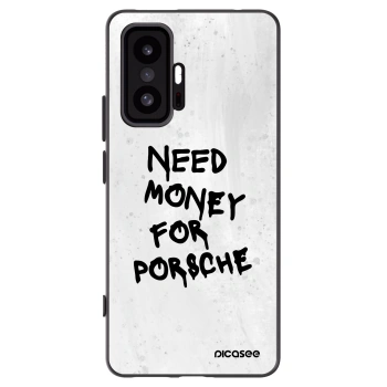 Picasee Μαύρη θήκη σιλικόνης για Xiaomi 11T Pro - White Dollar