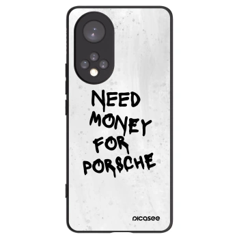 Picasee Μαύρη θήκη σιλικόνης για Huawei Nova 9 - White Dollar