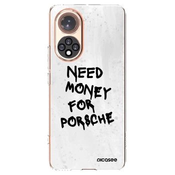 Picasee διαφανής θήκη σιλικόνης Huawei Nova 9 - White Dollar