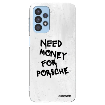 Picasee διαφανής θήκη σιλικόνης Samsung Galaxy A23 A235F 4G - White Dollar