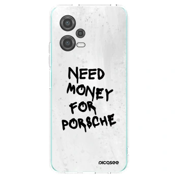 Picasee διαφανής θήκη σιλικόνης Xiaomi Poco X5 - White Dollar