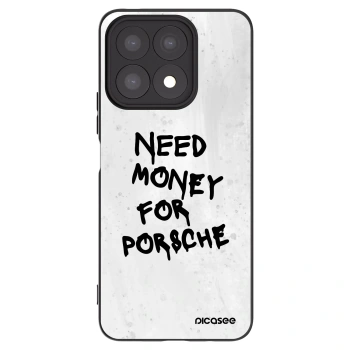 Picasee Μαύρη θήκη σιλικόνης για Honor X8a - White Dollar