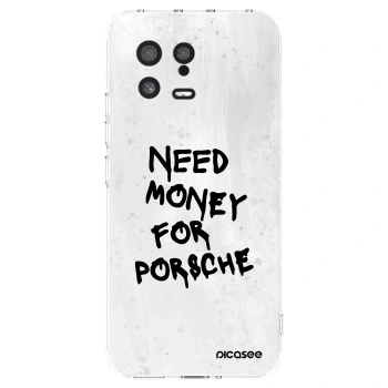 Picasee διαφανής θήκη σιλικόνης Xiaomi 13 - White Dollar