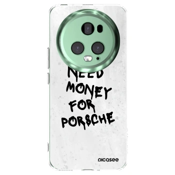 Picasee διαφανής θήκη σιλικόνης Honor Magic5 Pro - White Dollar