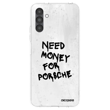 Picasee διαφανής θήκη σιλικόνης Samsung Galaxy A04s A047F - White Dollar