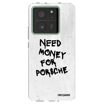 Picasee διαφανής θήκη σιλικόνης Xiaomi 13T - White Dollar