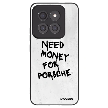 Picasee Μαύρη θήκη σιλικόνης για Xiaomi 14 Pro - White Dollar