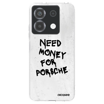 Picasee διαφανής θήκη σιλικόνης Xiaomi Poco X6 - White Dollar