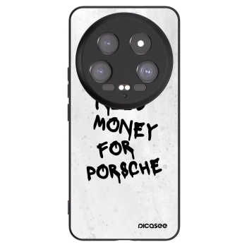 Picasee Μαύρη θήκη σιλικόνης για Xiaomi 14 Ultra - White Dollar