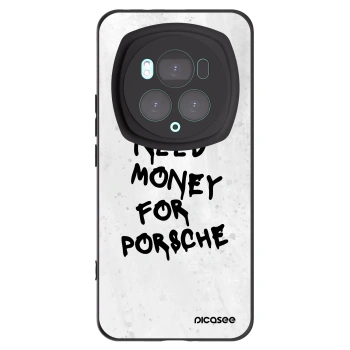 Picasee Μαύρη θήκη σιλικόνης για Honor Magic6 Pro - White Dollar
