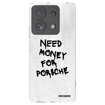 Picasee διαφανής θήκη σιλικόνης Xiaomi Redmi Note 13 Pro 4G - White Dollar