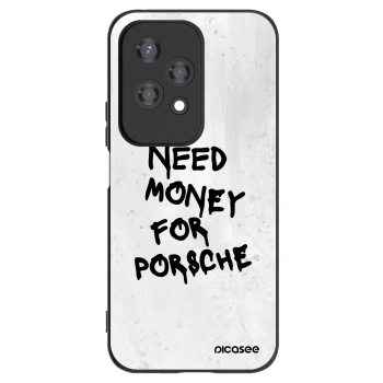 Picasee Μαύρη θήκη σιλικόνης για Honor 200 Lite - White Dollar