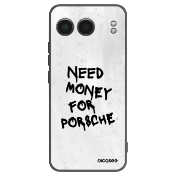 Picasee Μαύρη θήκη σιλικόνης για OnePlus Nord 4 - White Dollar