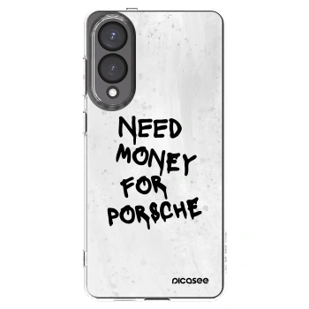 Picasee διαφανής θήκη σιλικόνης Samsung Galaxy S25 Edge 5G - White Dollar