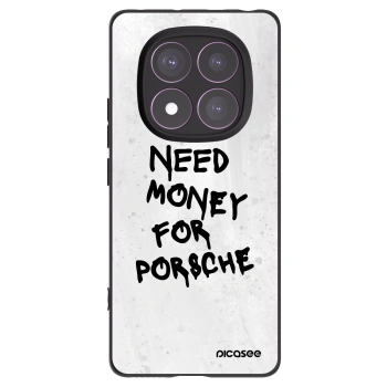 Picasee Μαύρη θήκη σιλικόνης για Xiaomi Redmi Note 14 Pro 4G - White Dollar