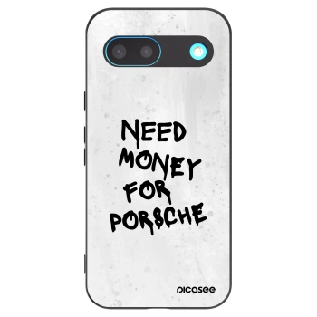 Picasee Μαύρη θήκη σιλικόνης για Google Pixel 8 - White Dollar