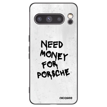 Picasee Μαύρη θήκη σιλικόνης για Google Pixel 8 Pro - White Dollar