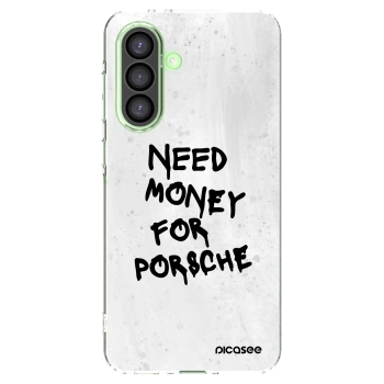 Picasee διαφανής θήκη σιλικόνης Samsung Galaxy A26 5G A266B - White Dollar