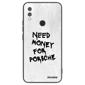Picasee Μαύρη θήκη σιλικόνης για Xiaomi Redmi Note 7 - White Dollar