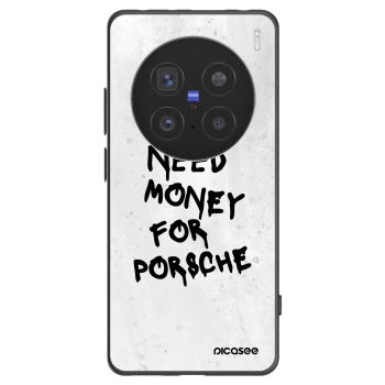 Picasee Μαύρη θήκη σιλικόνης για Vivo X200 Pro - White Dollar