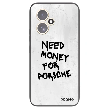 Picasee Μαύρη θήκη σιλικόνης για Honor 400 5G - White Dollar