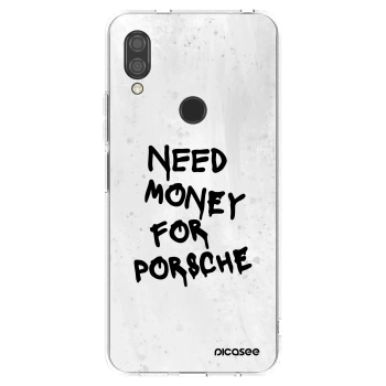 Picasee διαφανής θήκη σιλικόνης Xiaomi Redmi 7 - White Dollar