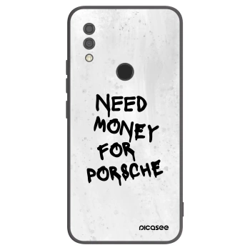 Picasee Μαύρη θήκη σιλικόνης για Xiaomi Redmi 7 - White Dollar
