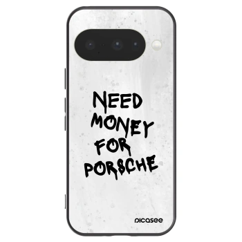 Picasee Μαύρη θήκη σιλικόνης για Google Pixel 10 - White Dollar